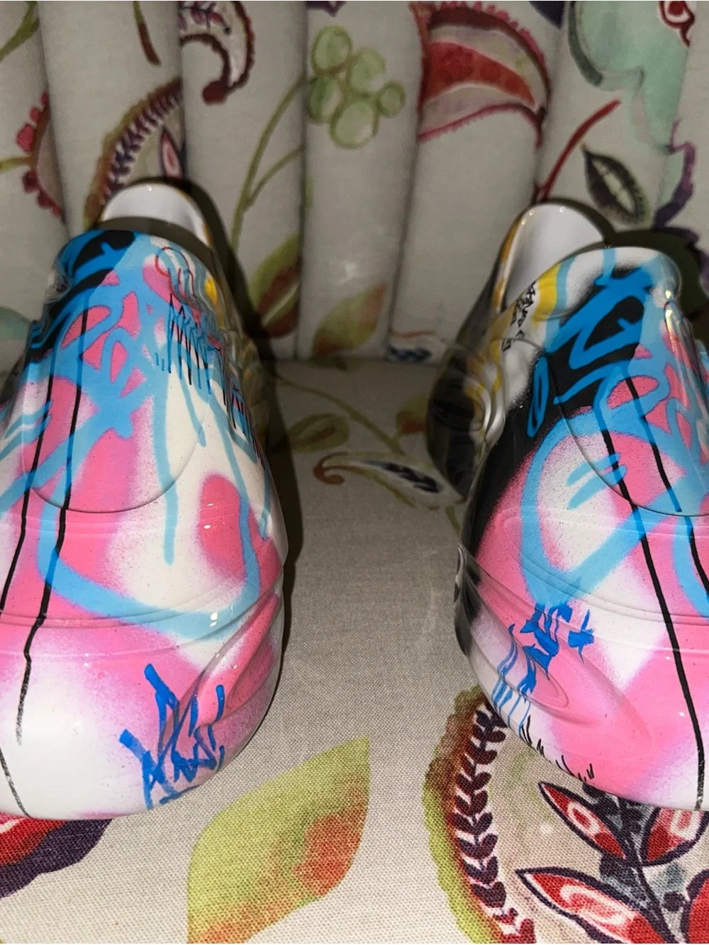 Dolce & Gabbana Alta Gomma Graffiti-print slip-on Sneaker